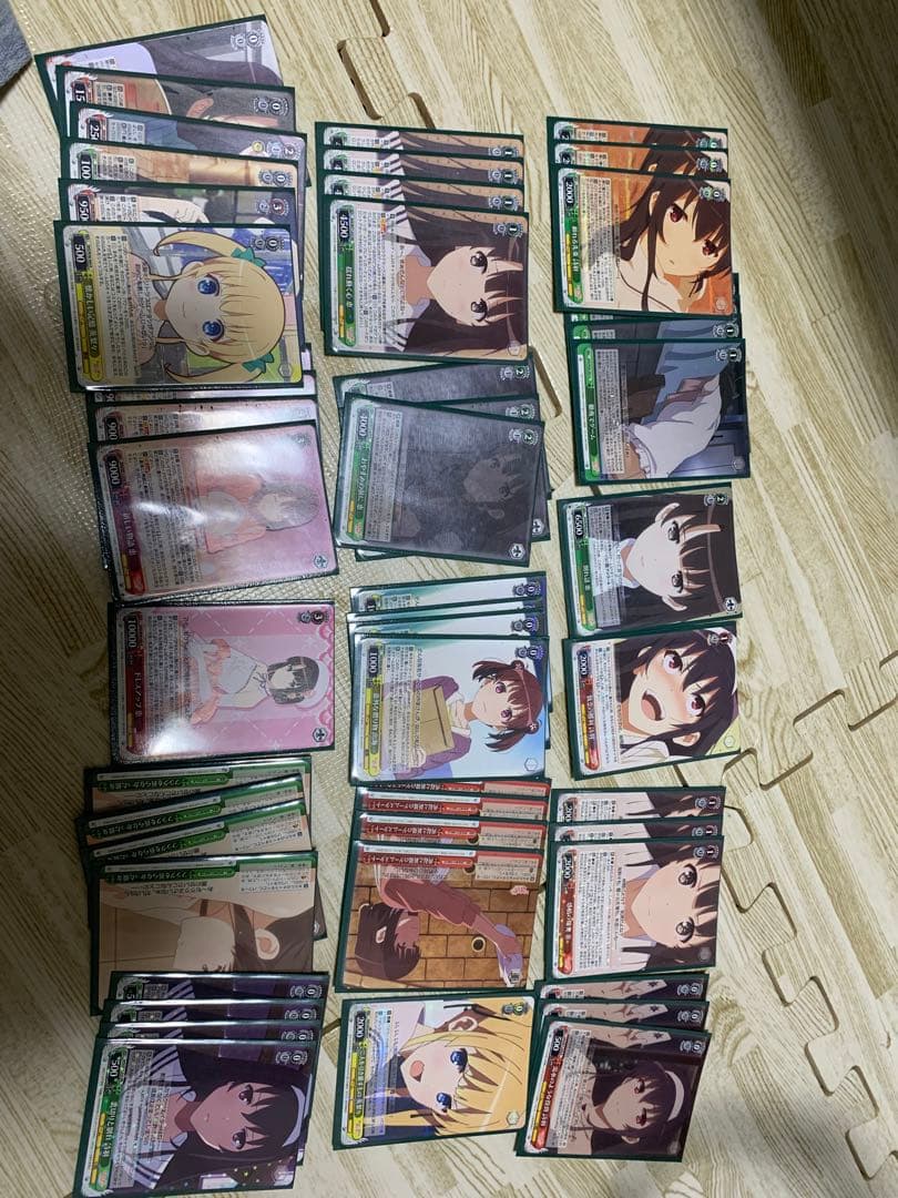 ヴァイスシュヴァルツ　冴かのデッキ＋調整パーツ多数