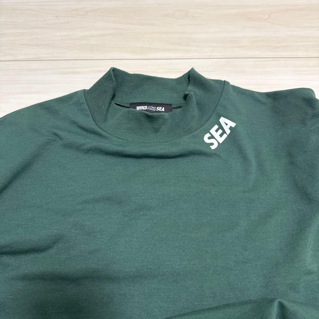 WIND AND SEA CORDURA モックネックシャツ　XL