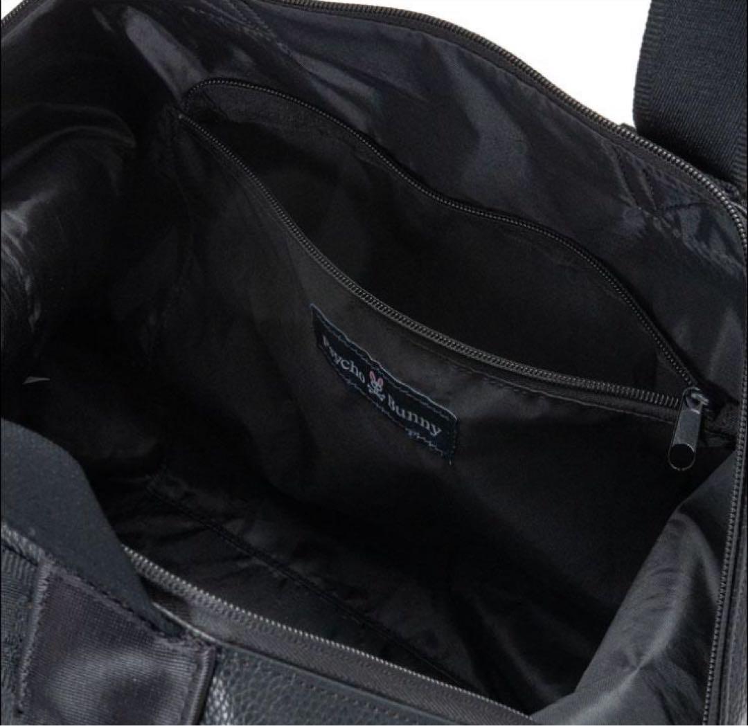 新品■19,800円【サイコバニー】ボストンバッグ　ブラック