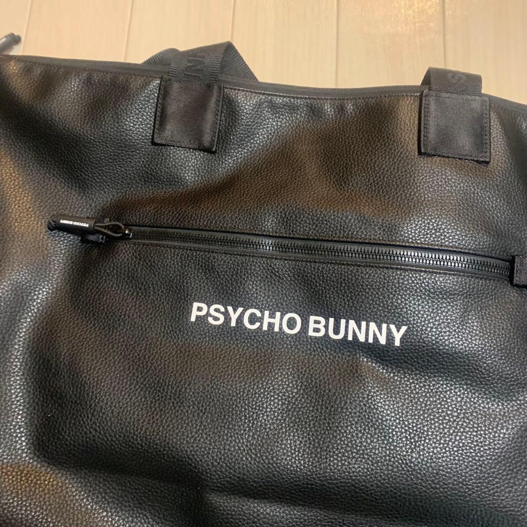 新品■19,800円【サイコバニー】ボストンバッグ　ブラック