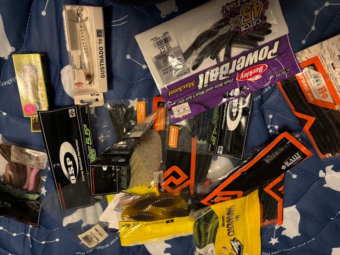 バス釣り/ルアー/ワーム/引退/まとめ売り