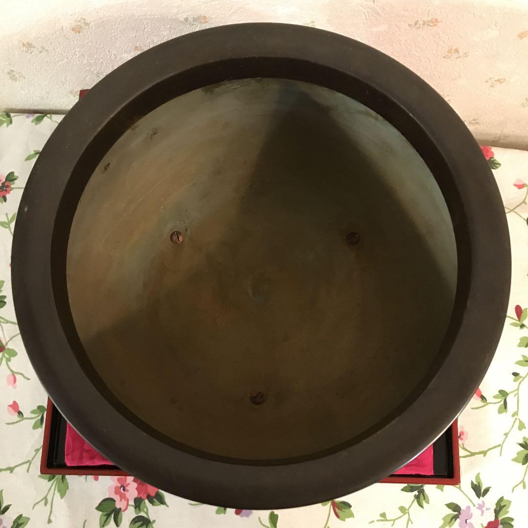 旧家蔵出し、香炉象嵌入り、線香立て、仏具、美