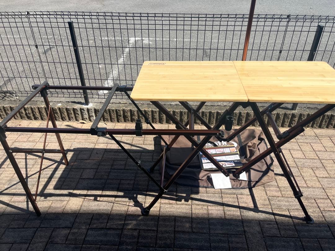 コールマン ファニチャー コンフォートマスター ワンタッチ キッチンテーブル