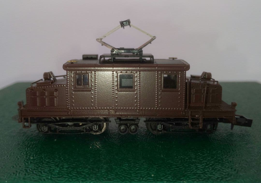 鉄道模型 秩父鉄道 デキ1 電気機関車 茶色仕様