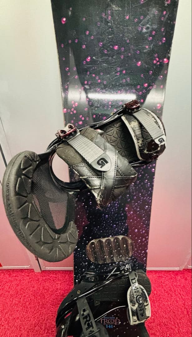 Burton スノーボード パープル バートン