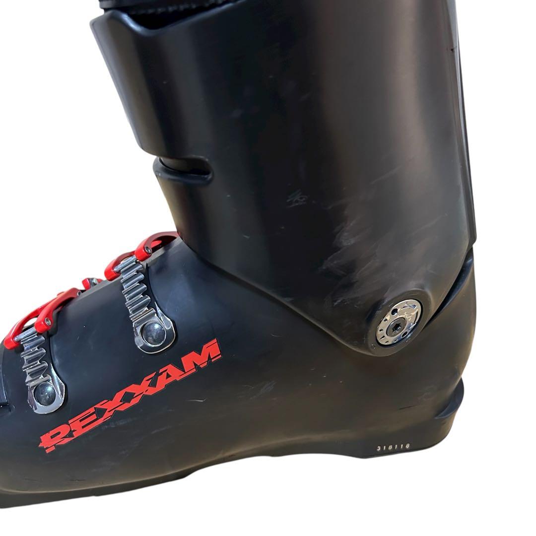 REXXAM XX-8 \" 27cm \" スキーブーツ レクザム 黒×赤