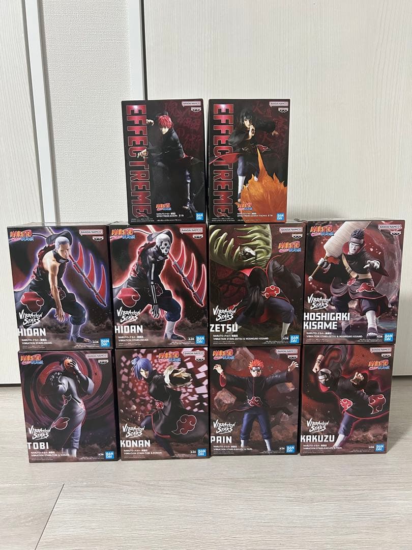 NARUTO 暁 フィギュア 10体セットまとめ売り