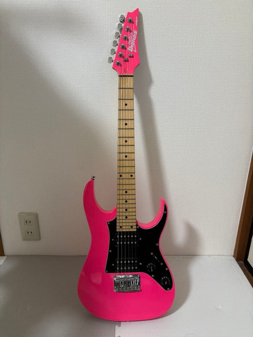 Ibanez Mikro ピンクエレキギター