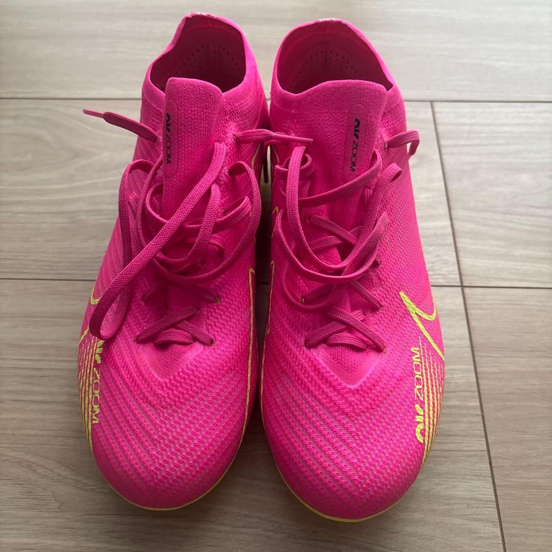 美品　Nike Zoom サッカーシューズ ピンク 24CM　マーキュリアル