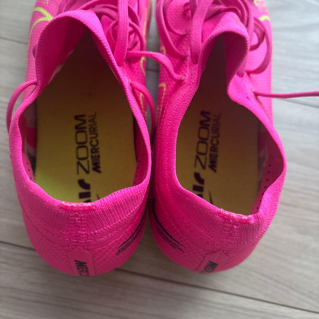 美品　Nike Zoom サッカーシューズ ピンク 24CM　マーキュリアル