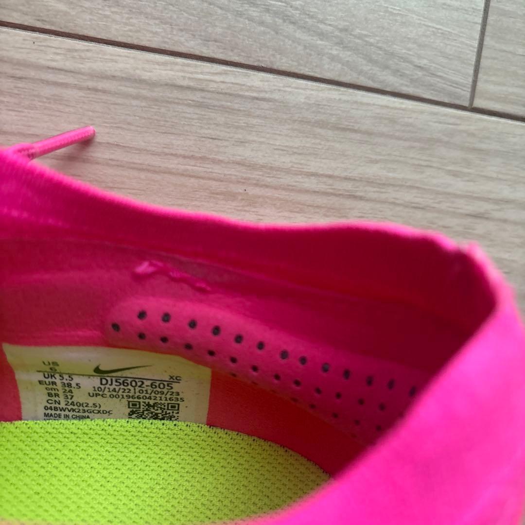 美品　Nike Zoom サッカーシューズ ピンク 24CM　マーキュリアル