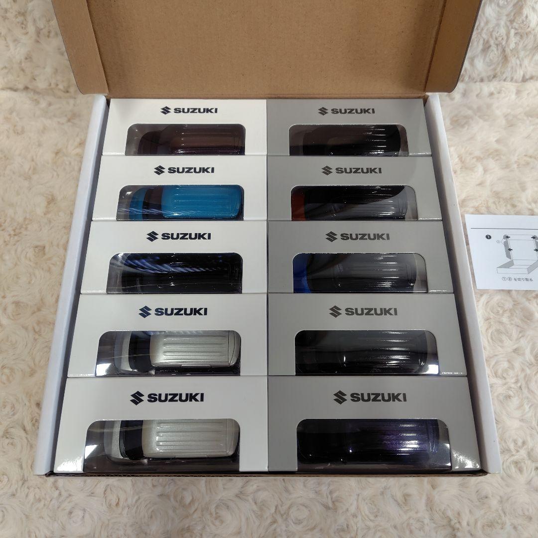 スズキ プルバックカー 10台 ソリオ ソリオバンディット 展示台付 非売品