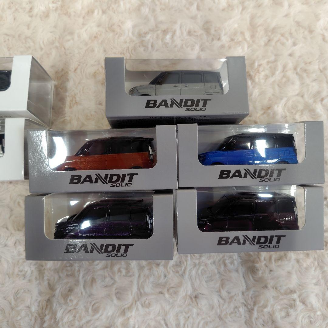 スズキ プルバックカー 10台 ソリオ ソリオバンディット 展示台付 非売品