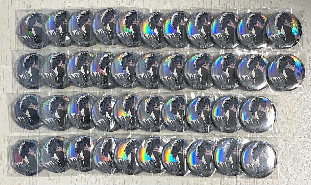 CR VanilLa バニラ 缶バッジ ロックの日