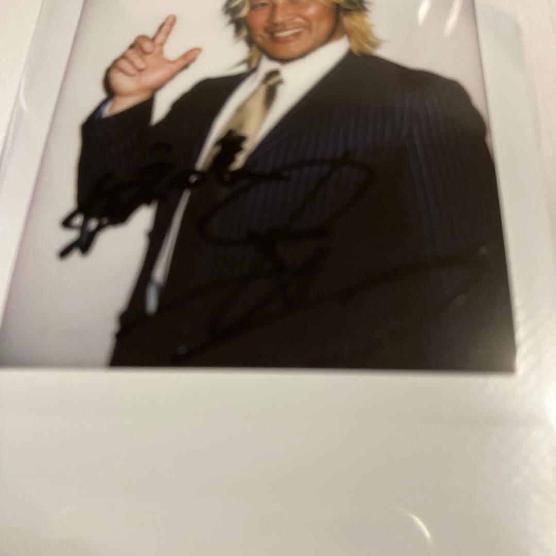 2026.1.4引退！棚橋弘至　激レア！サイン入りチェキ　新日本