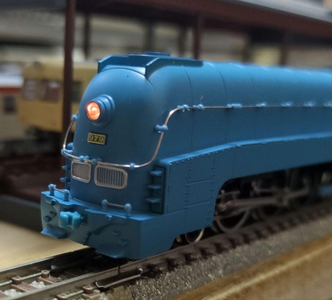 鉄道模型 満鉄鉄道 パシナ979 あじあ号　　7両セット