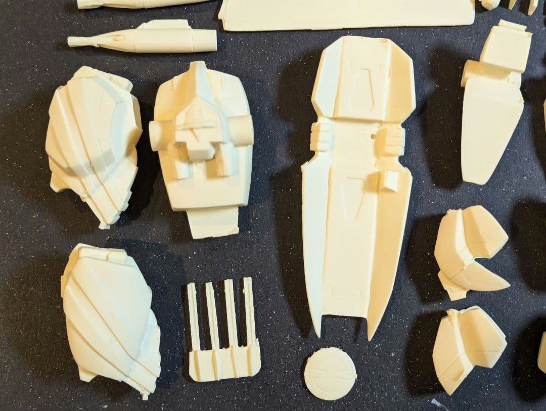 機甲戦機ドラグナー 1/95 D1カスタム ガレージキット 怪獣使いと少年