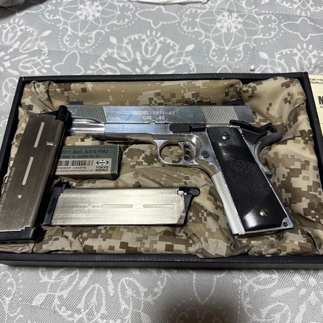 ☆ 東京マルイ ガスブローバック MEU☆シルバー☆