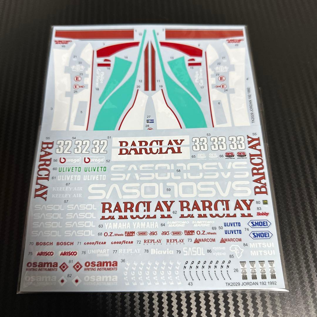 J192 1992 British GP トランスキット