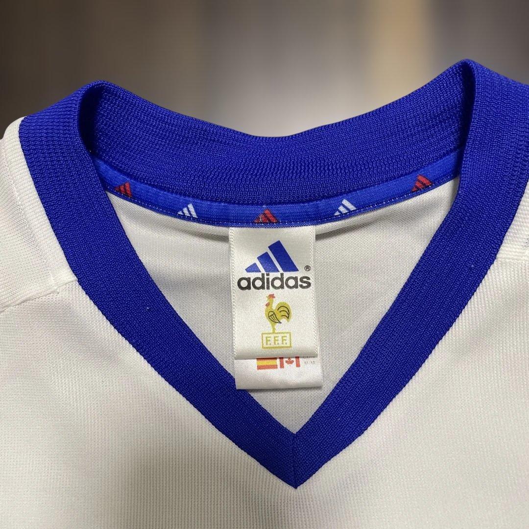 adidas アディダス 2002 サッカー フランス アウェー ユニフォーム