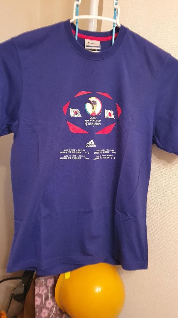 ❖2002W杯オフィシャル公式Tシャツ❖レア品　サッカー日本代表