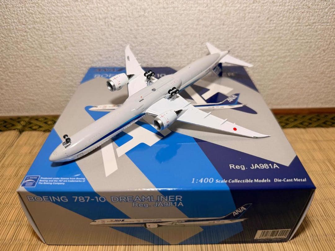 NG Models 全日本空輸 ANA 1:400 B787-10 JA981A