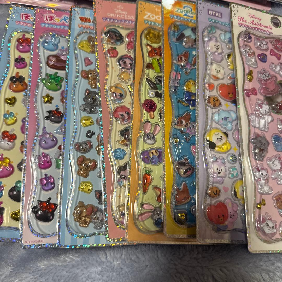 ボンボンドロップシール　プチドロ　うるちゅる　シール　　まとめ売り