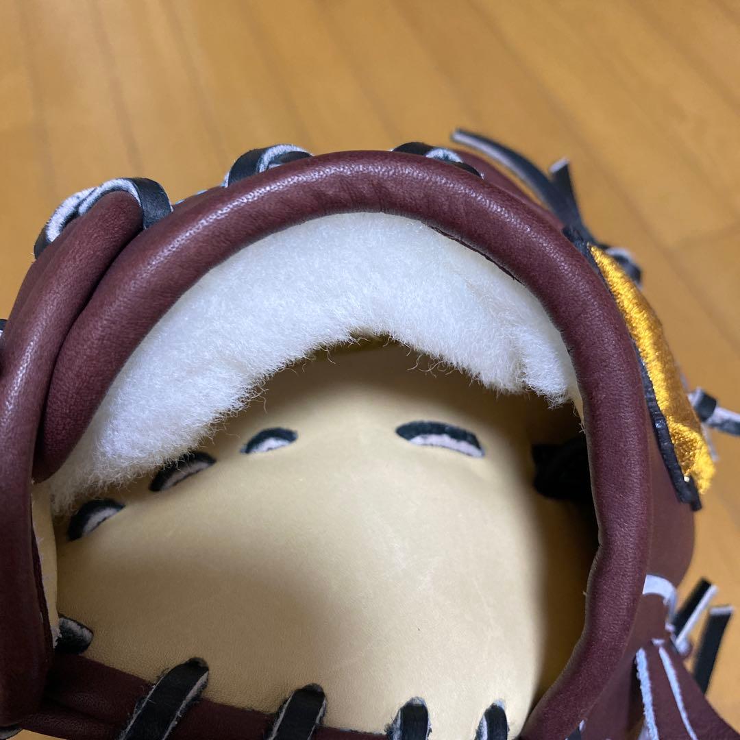 ミズノプロ　硬式　オーダー　波賀ジャパン　外野手用 右投げ用　数回使用程度