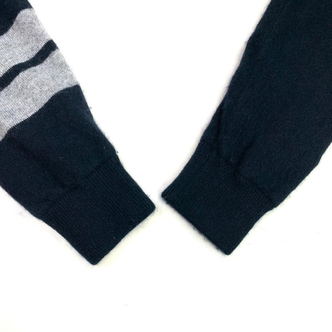 【サイズ5】2023年 パーリーゲイツ カシミヤ ニット ネイビー　E035