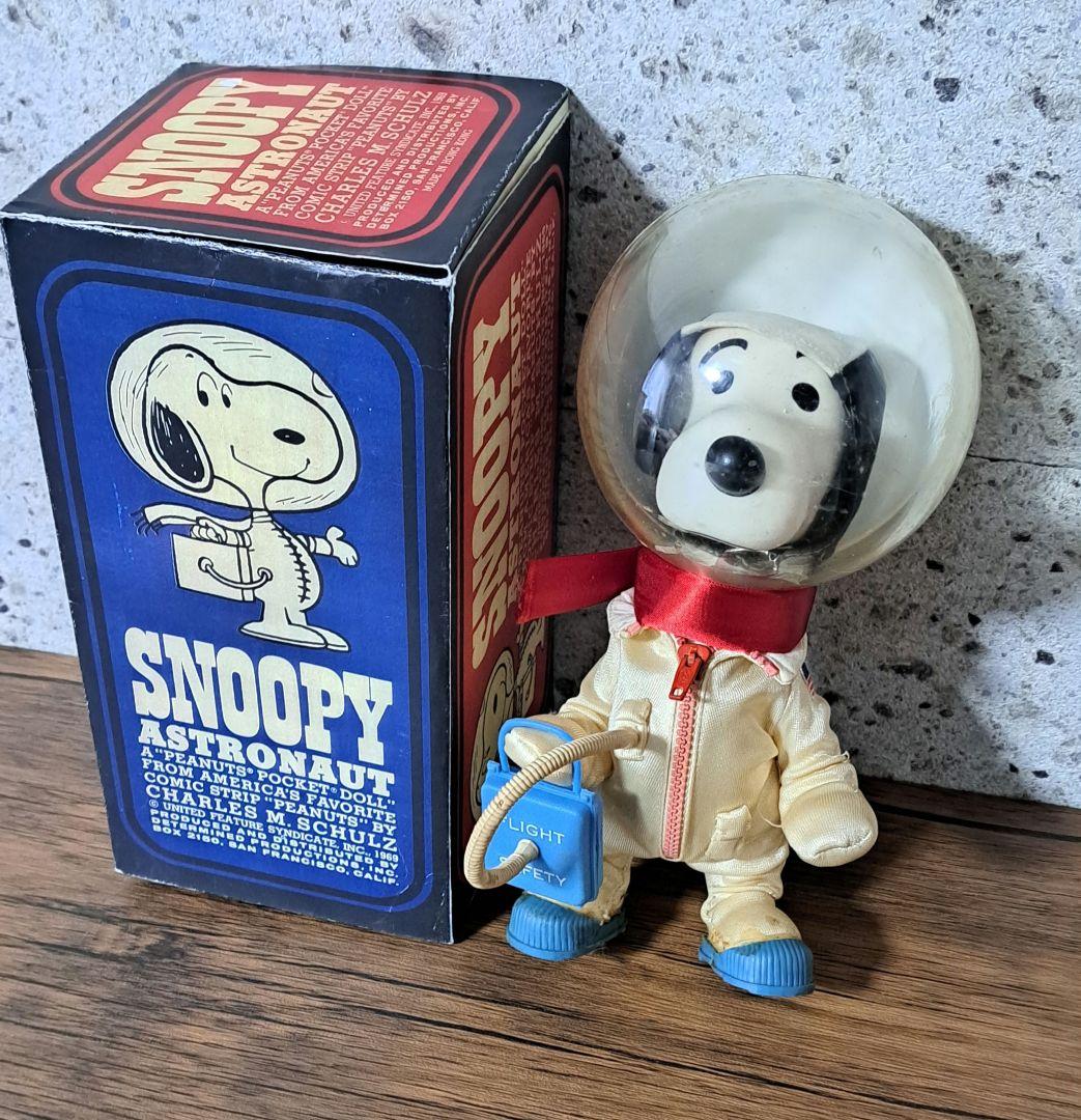 1969年製　スヌーピー　アストロノーツ　NASA 宇宙飛行士　フィギュア