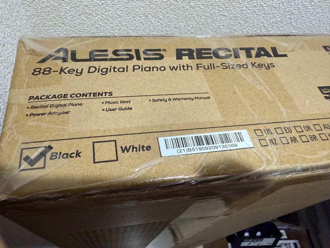 新品 Alesis Recital 88鍵盤 ブラック