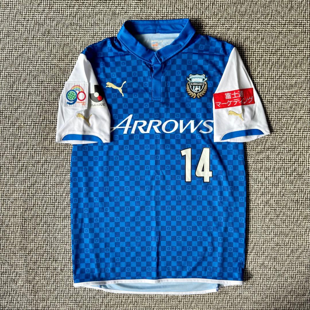 【直筆サイン入り】中村憲剛 ＃１４ 川崎フロンターレ／リミテッドモデル