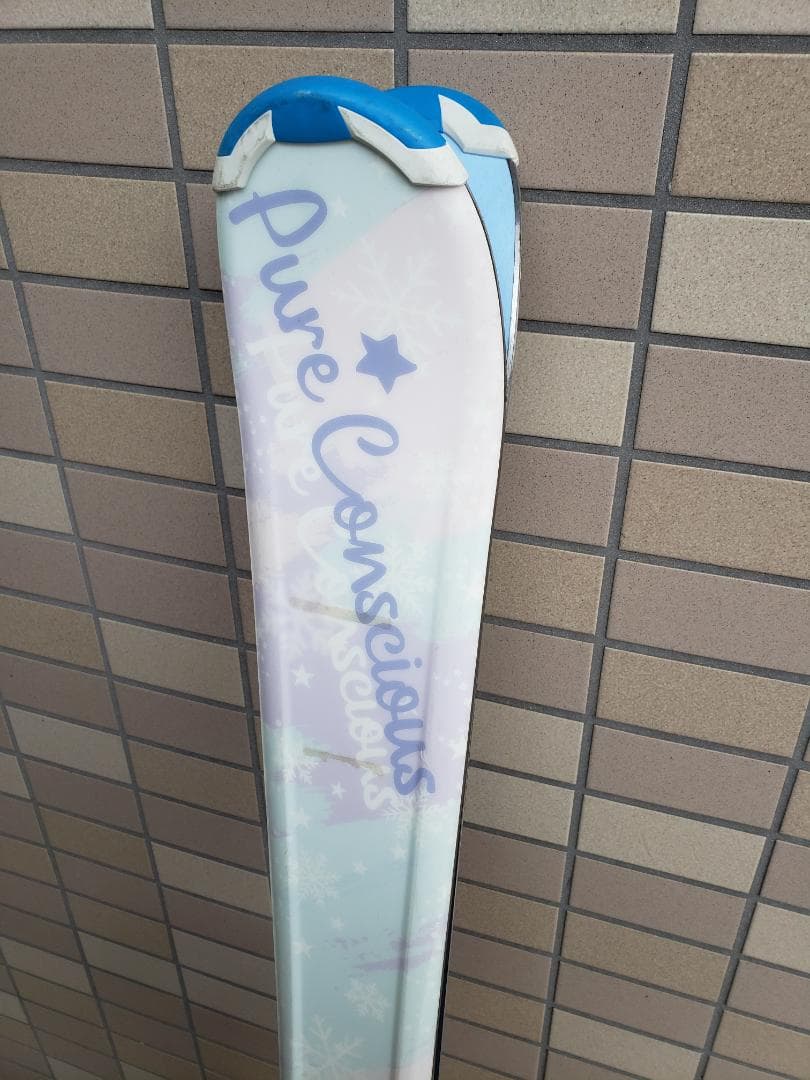 ケータ スキーセット ピュアコンシャス スキー板130cm ブーツ22cm