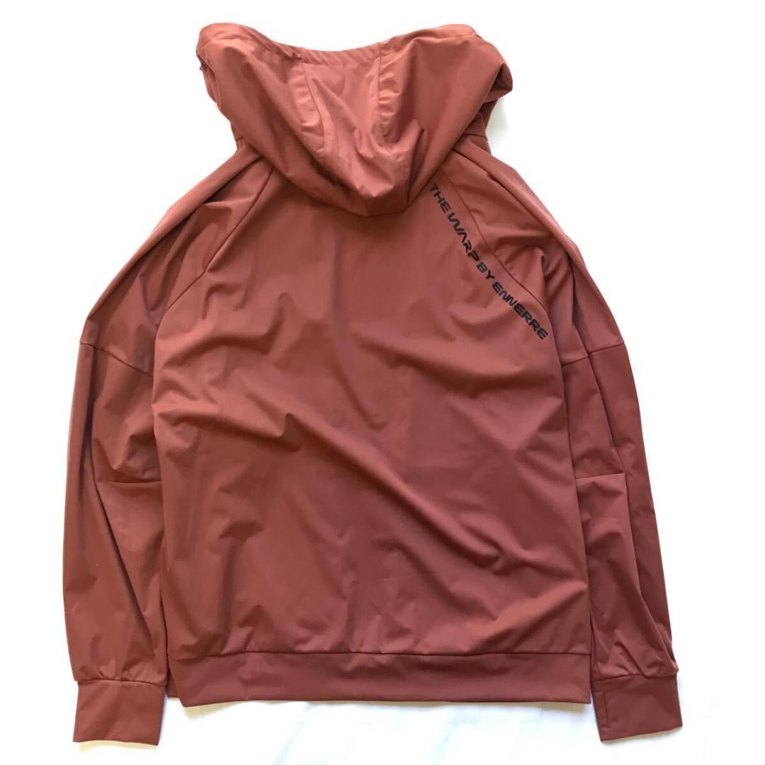 赤ブラウン系 定価16280円 ゴルフ ザ・ワープ・バイ・エネーレ ジャケット