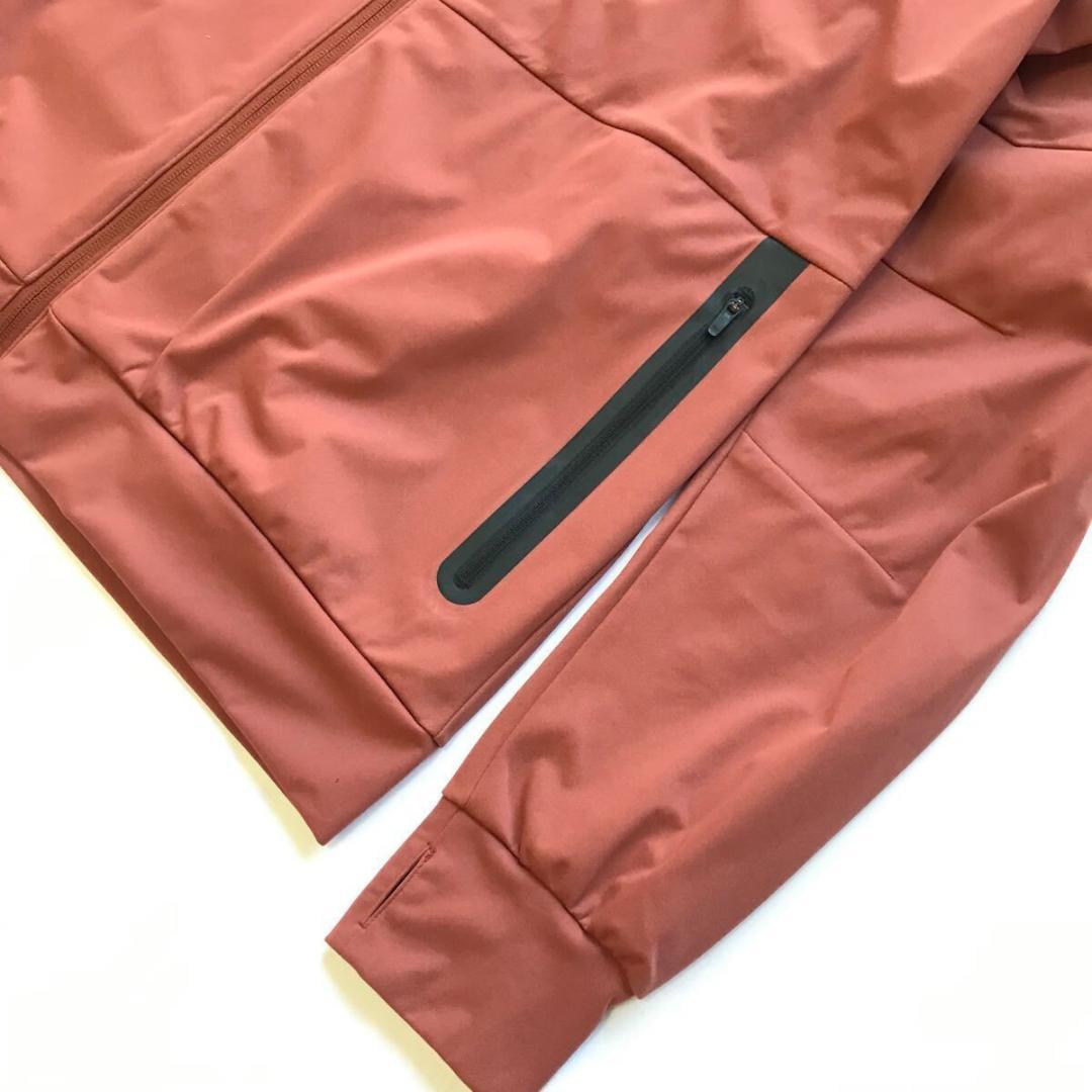 赤ブラウン系 定価16280円 ゴルフ ザ・ワープ・バイ・エネーレ ジャケット