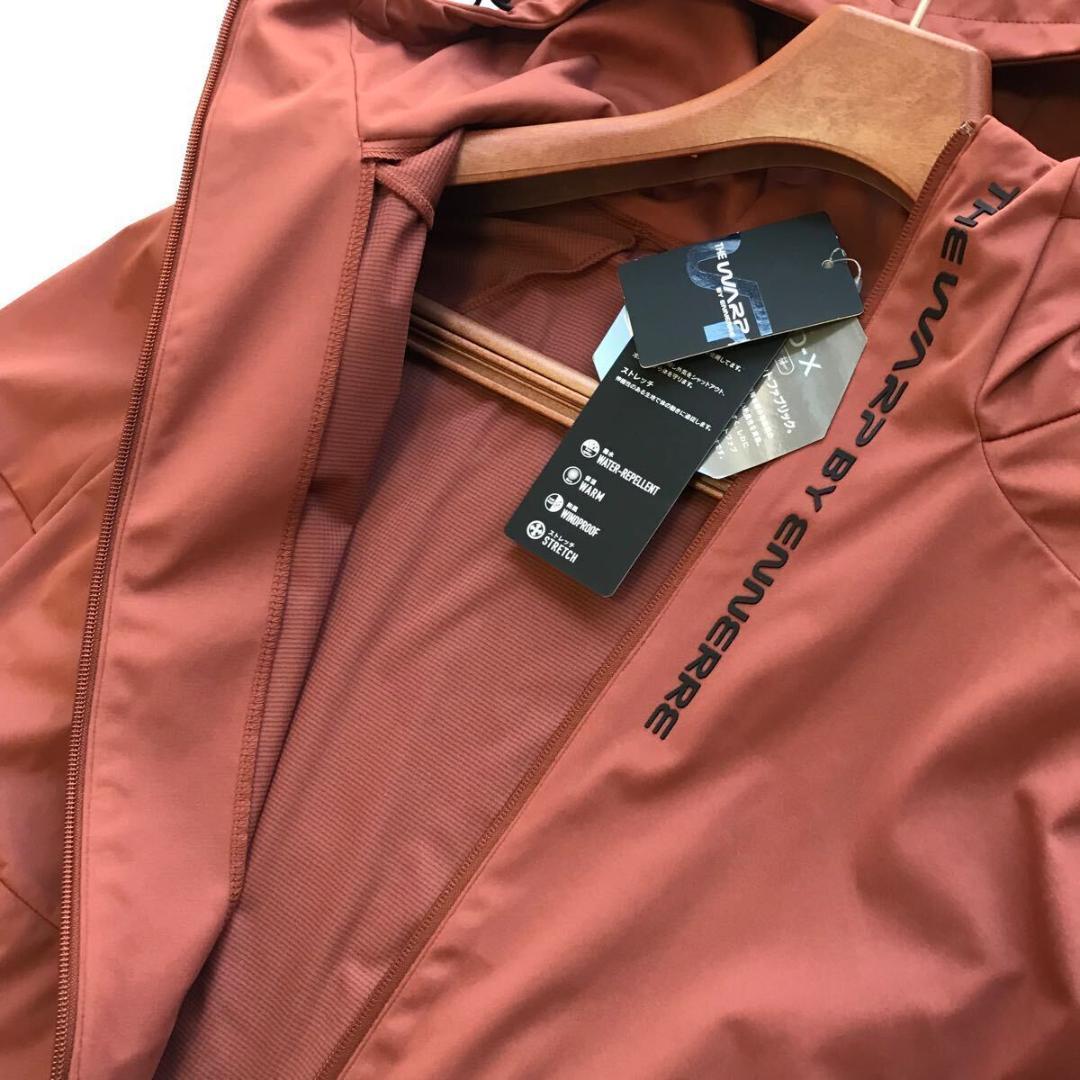 赤ブラウン系 定価16280円 ゴルフ ザ・ワープ・バイ・エネーレ ジャケット