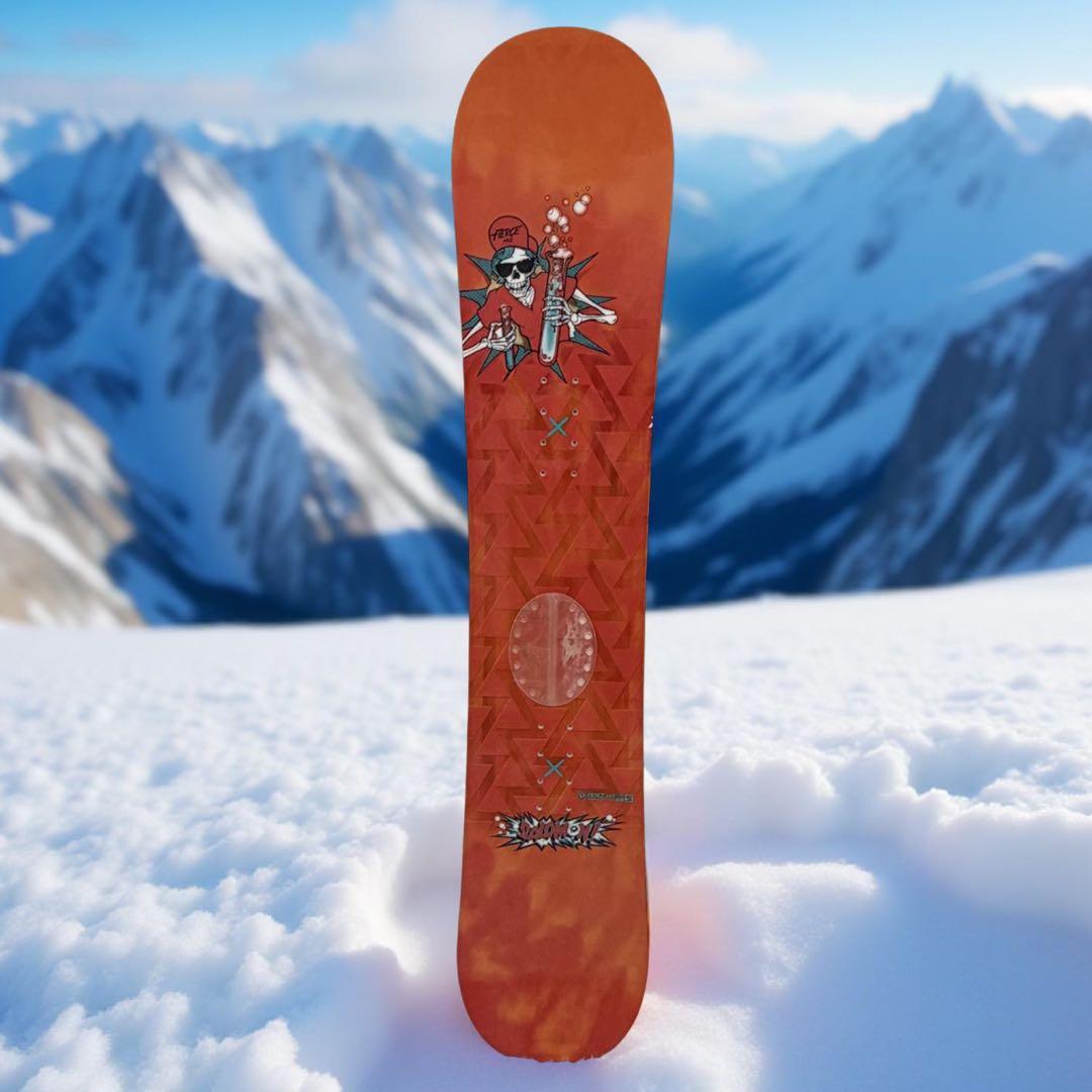 サロモン FIERCE 140cm レディース フラットロッカー 初中級向け