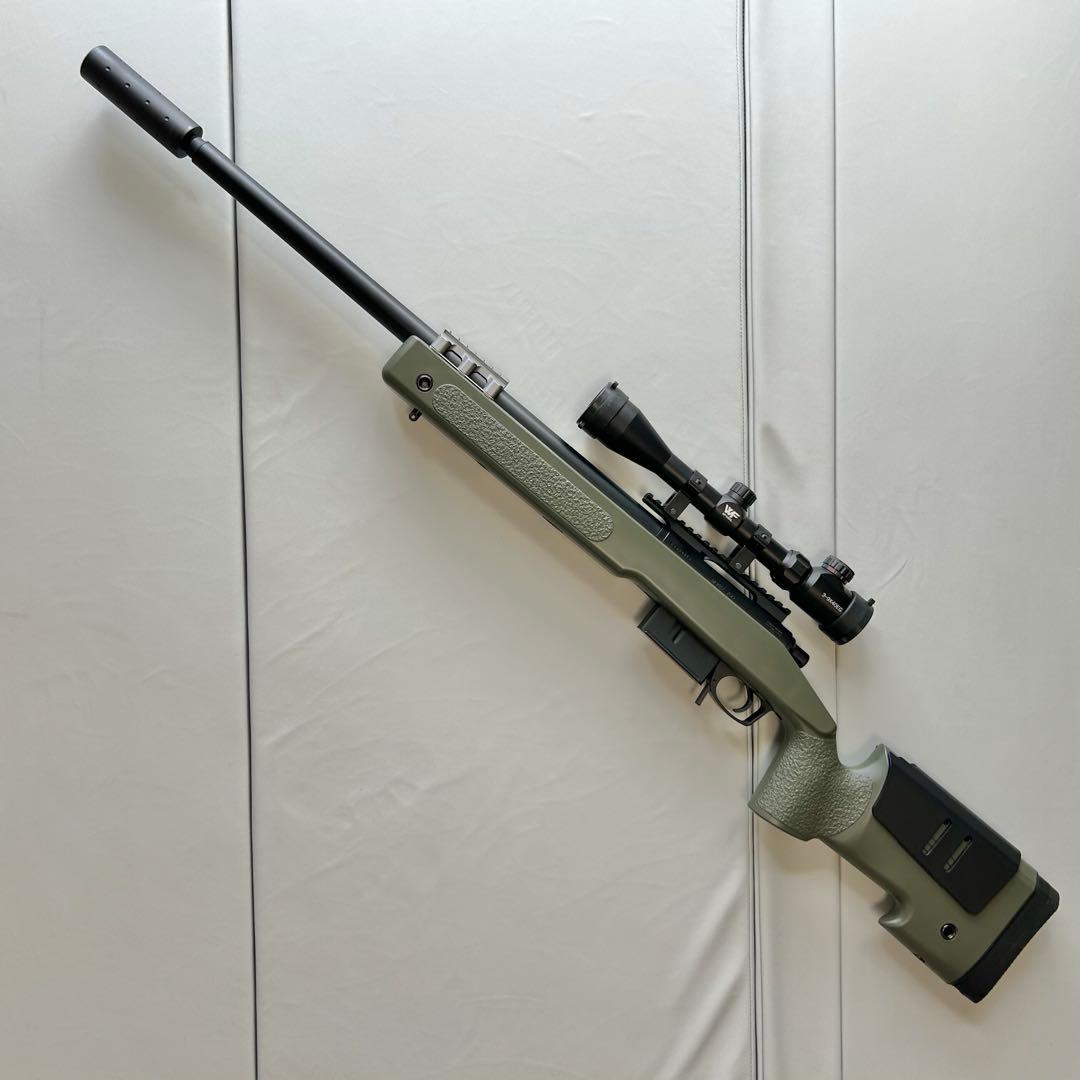や*す様 東京マルイ M40A5 O.D.ストック ボルトアクションエアーライフ