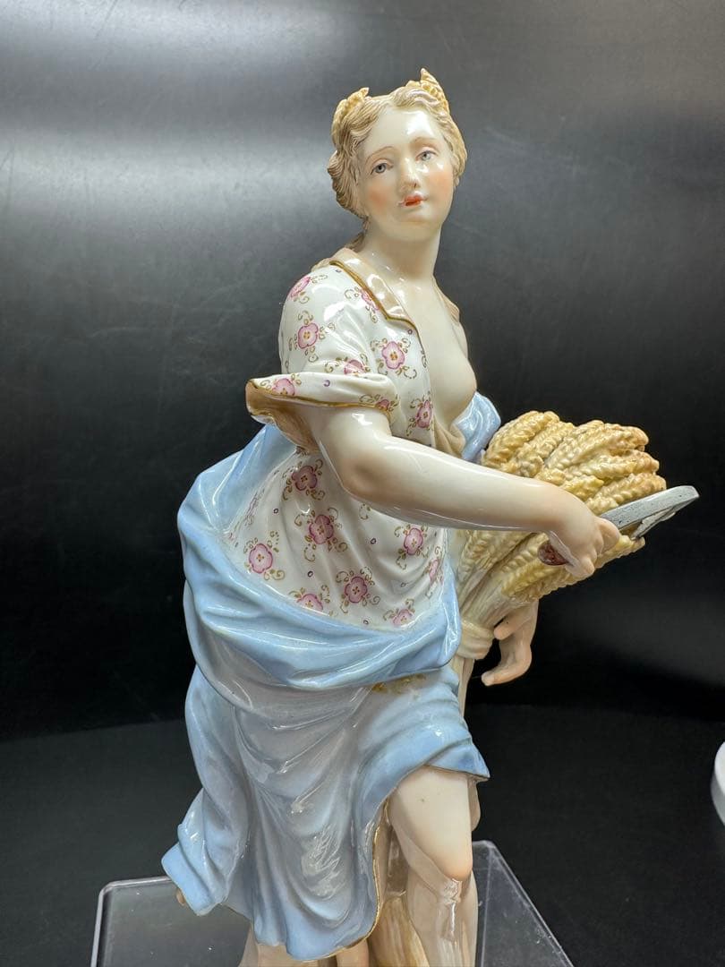 専用　マイセン　「夏の寓意」　高さ19cm トサヒ　東ゆ7-0217⭐︎2