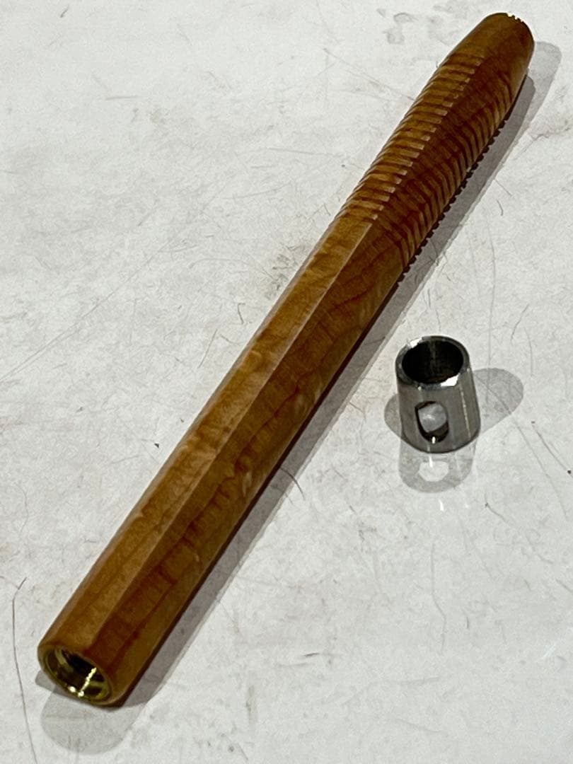 Jicobow　pg5+バーズアイメイプル　八角軸 ステン硬度表示窓有り