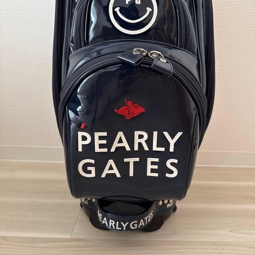 パーリーゲイツ　キャディ バッグ　　トーナメントモデル　紺　ネイビー　ツアー