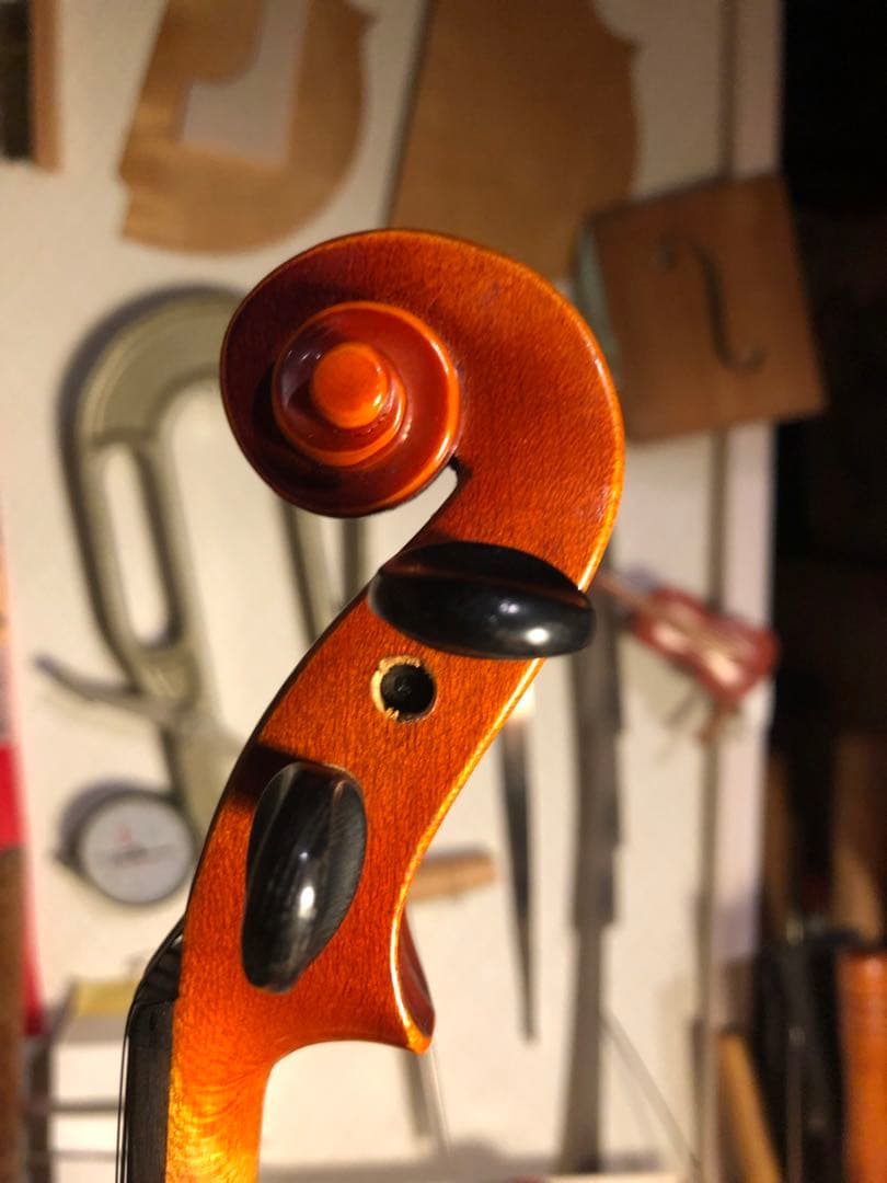 【駒&魂柱調整済】Suzuki分数バイオリンNo280 1/10 1977