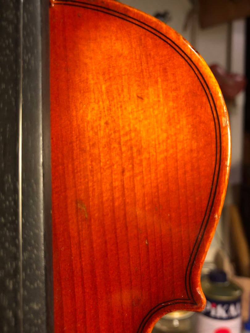 【駒&魂柱調整済】Suzuki分数バイオリンNo280 1/10 1977