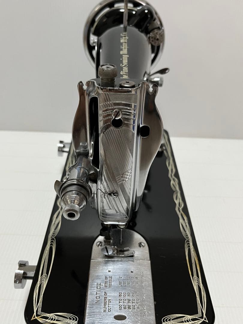 ミシン PINE P-3A ビンテージ 昭和 レトロ 家庭用 インテリア 本体