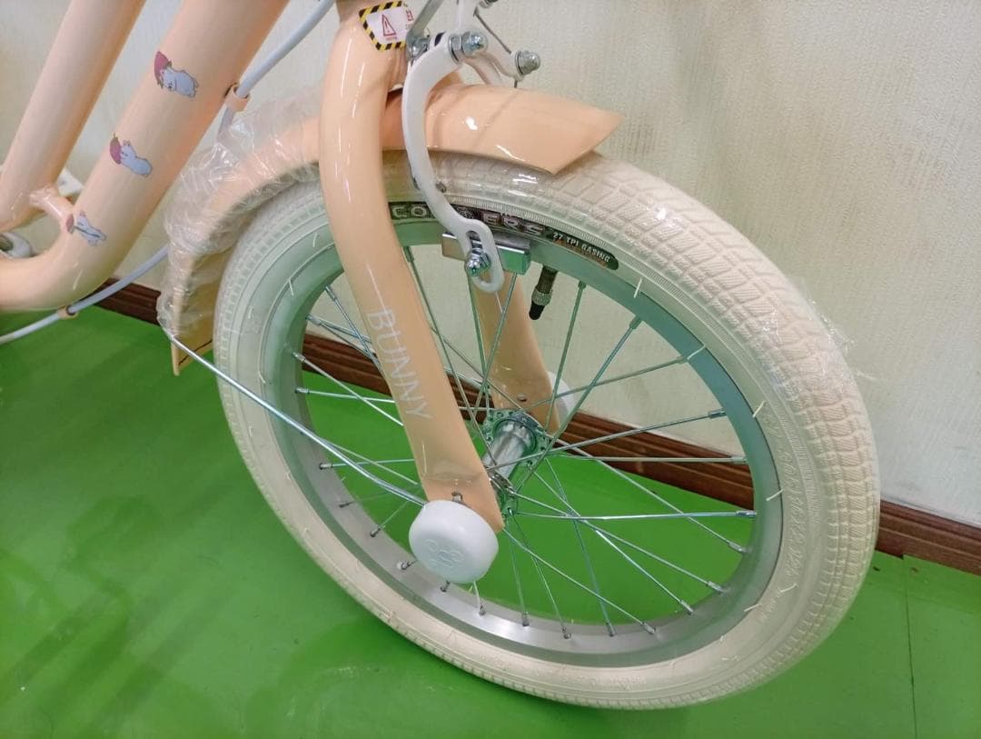 【炎】子供用自転車 BUNNYデザイン 18インチ PINKに変更