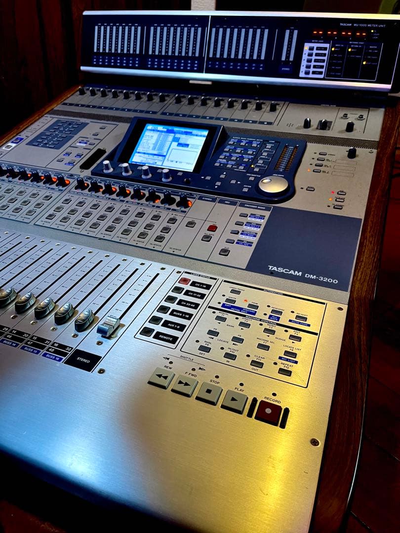 配信機器・PA機器・レコーディング機器 TASCAM DM-3200 + MU-1000 + IF-FW/DMmkII