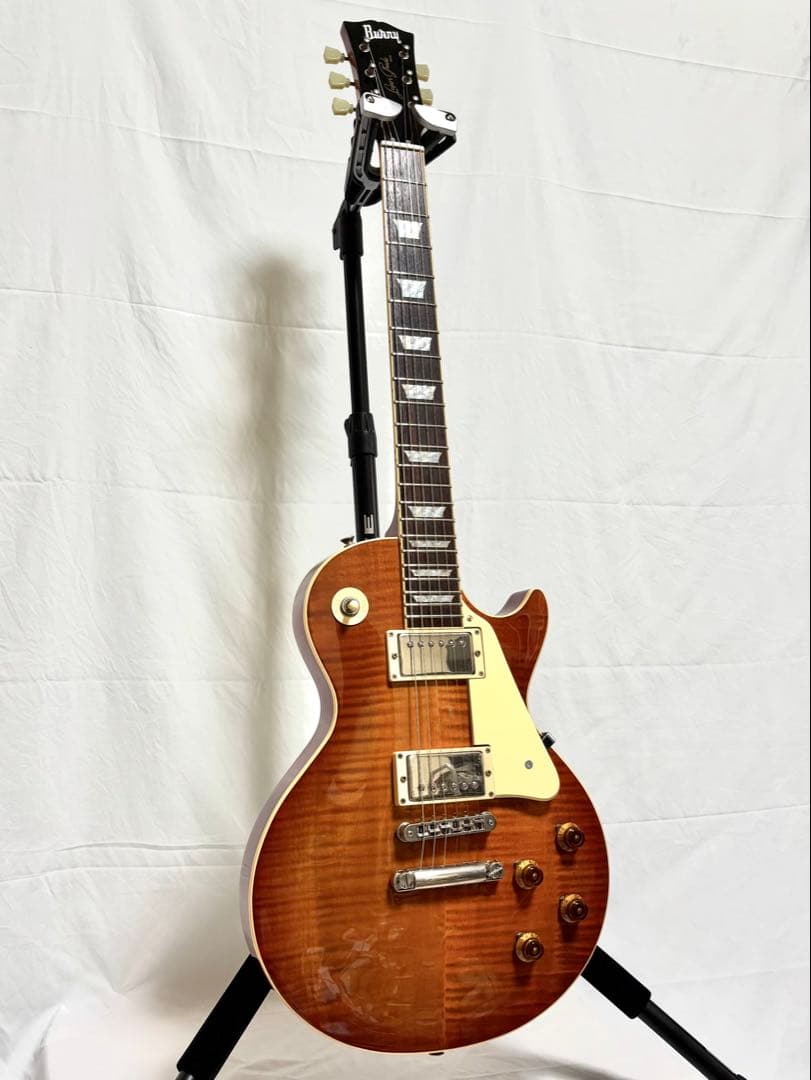 【新品弦張替済】Burny レスポール スタンダード Super Grade