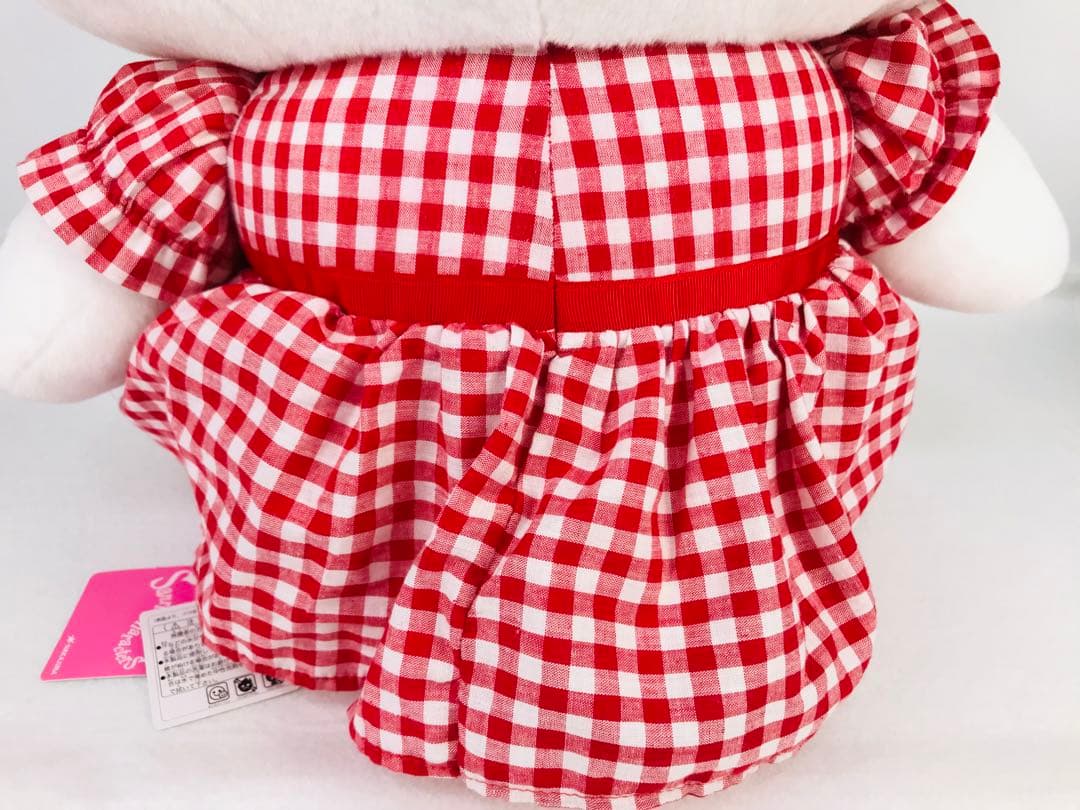 希少　特大　ハローキティ　ワンピースドレス２Ｌぬいぐるみ　サンリオ/Sanrio