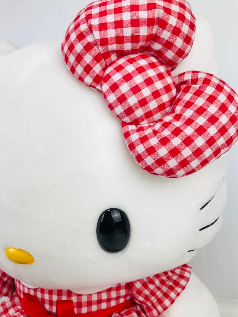 希少　特大　ハローキティ　ワンピースドレス２Ｌぬいぐるみ　サンリオ/Sanrio