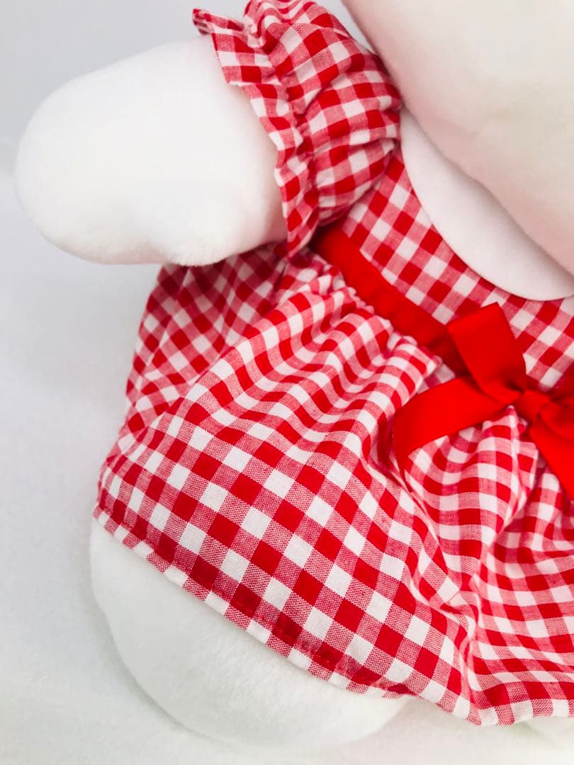 希少　特大　ハローキティ　ワンピースドレス２Ｌぬいぐるみ　サンリオ/Sanrio